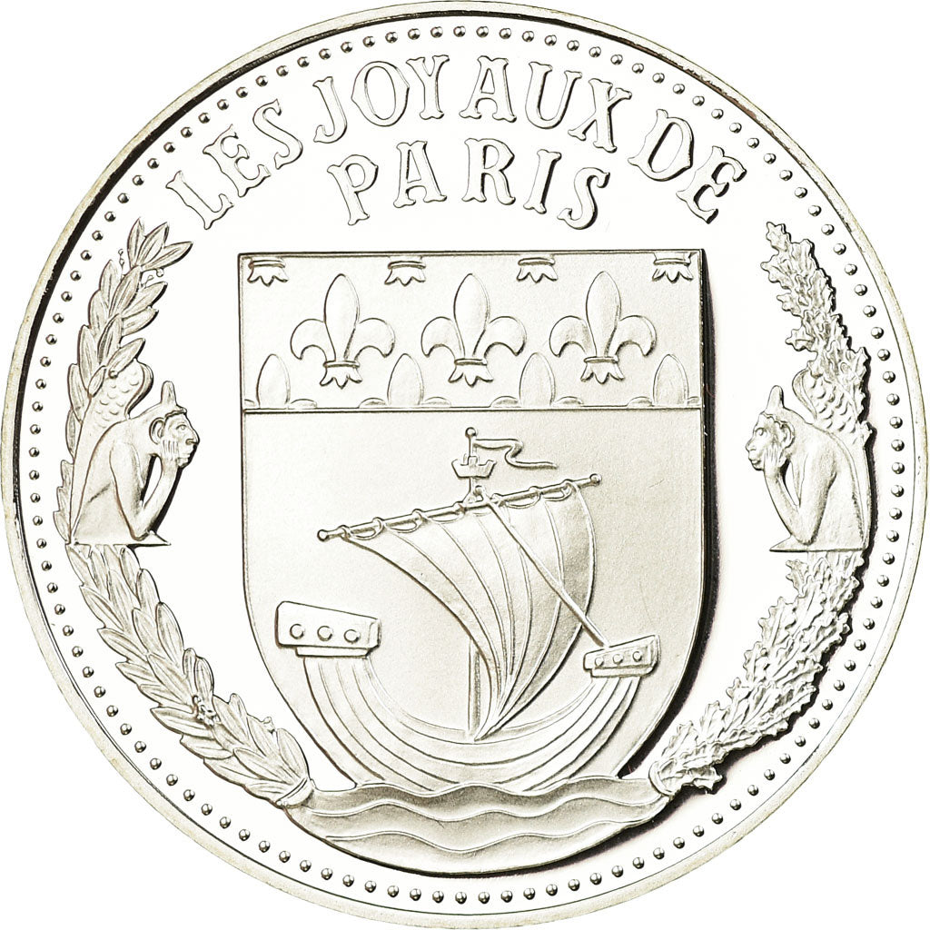 France, Medal, Les Joyaux de Paris, L'Institut de France, MS(65-70), Silver