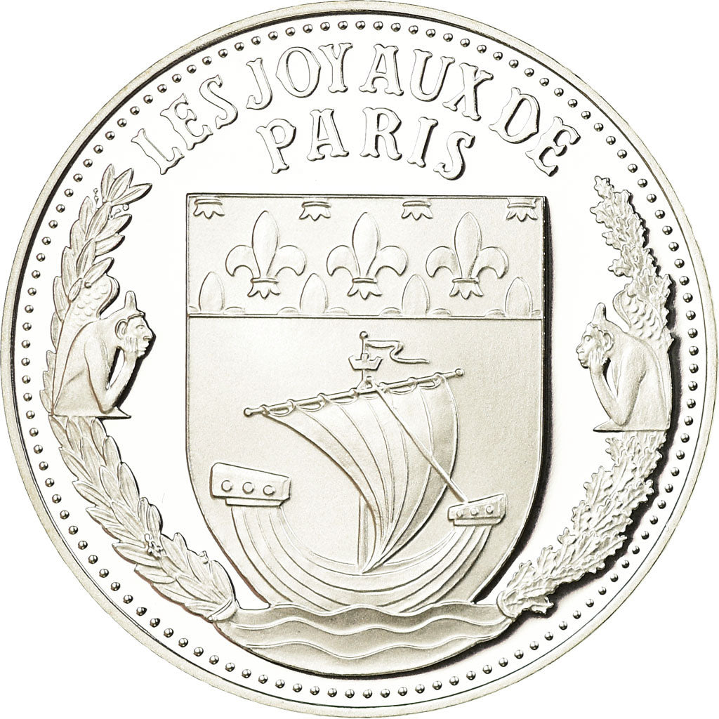 Frankreich, Medaille, Les Joyaux de Paris, L'Arc de Triomphe, STGL, Silber