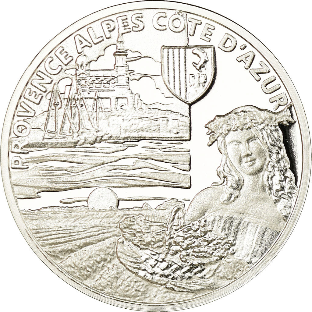 Frankreich, Medaille, Régions de France, Provence Alpes Côte d'Azur, STGL