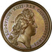 França, medalha, Luís XIV, Conquête de la Lorraine, 1670, Cobre, Mauger