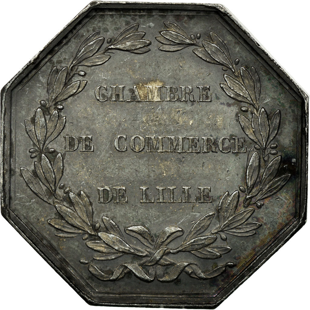 France, Token, Chamber of Commerce, AU(50-53), Silver