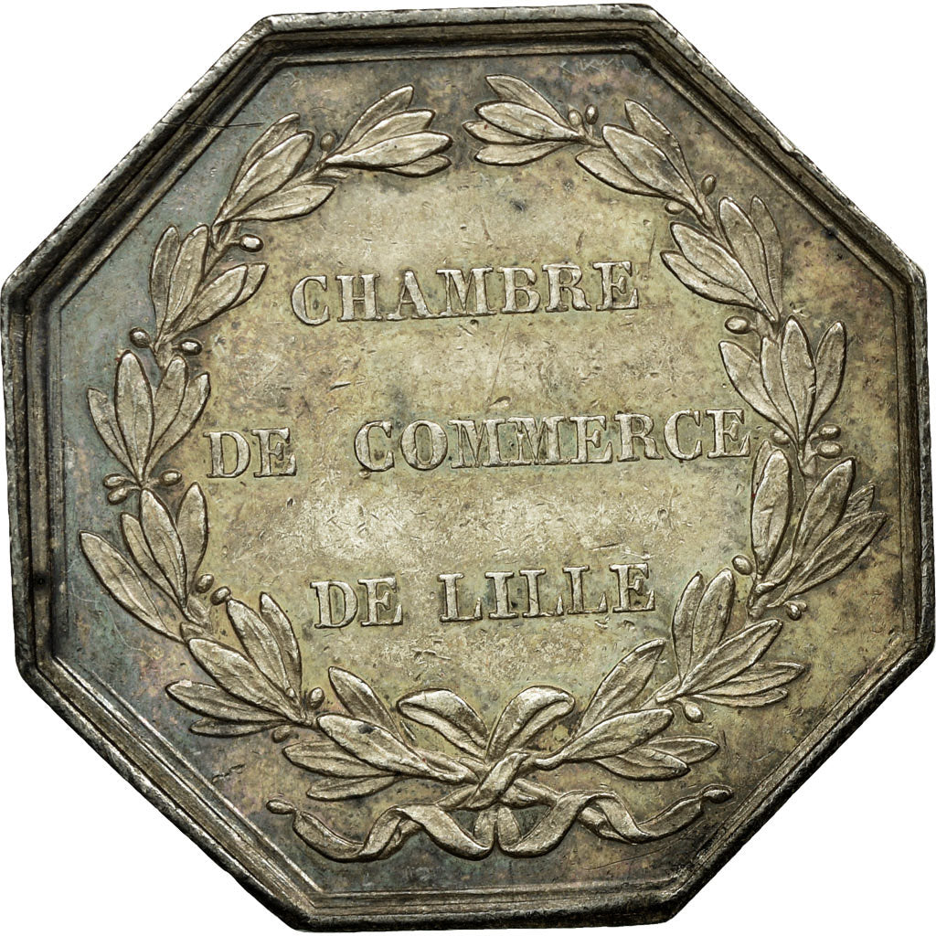 France, Token, Chamber of Commerce, AU(55-58), Silver
