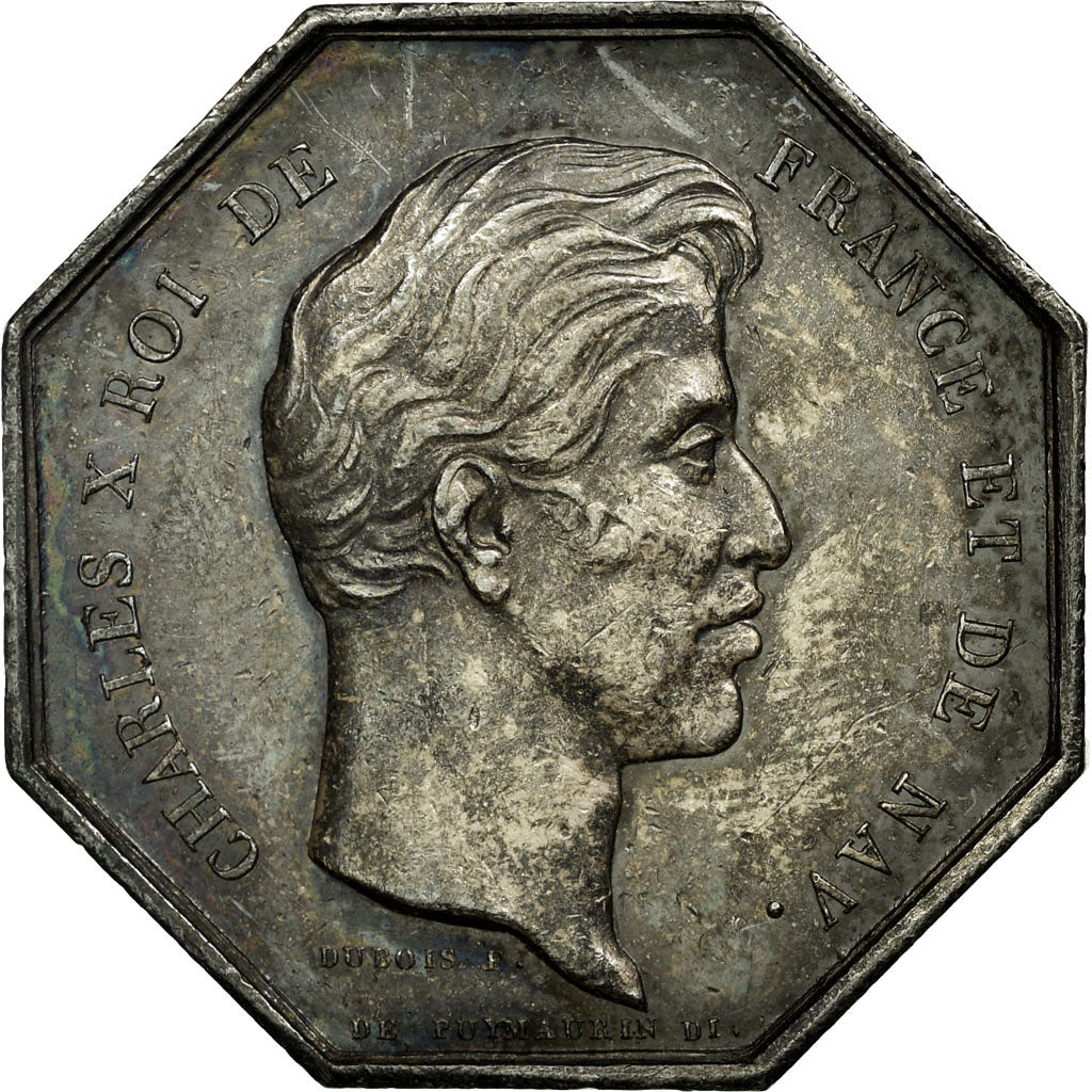 France, Jeton, Chamber of Commerce, TTB+, Argent
