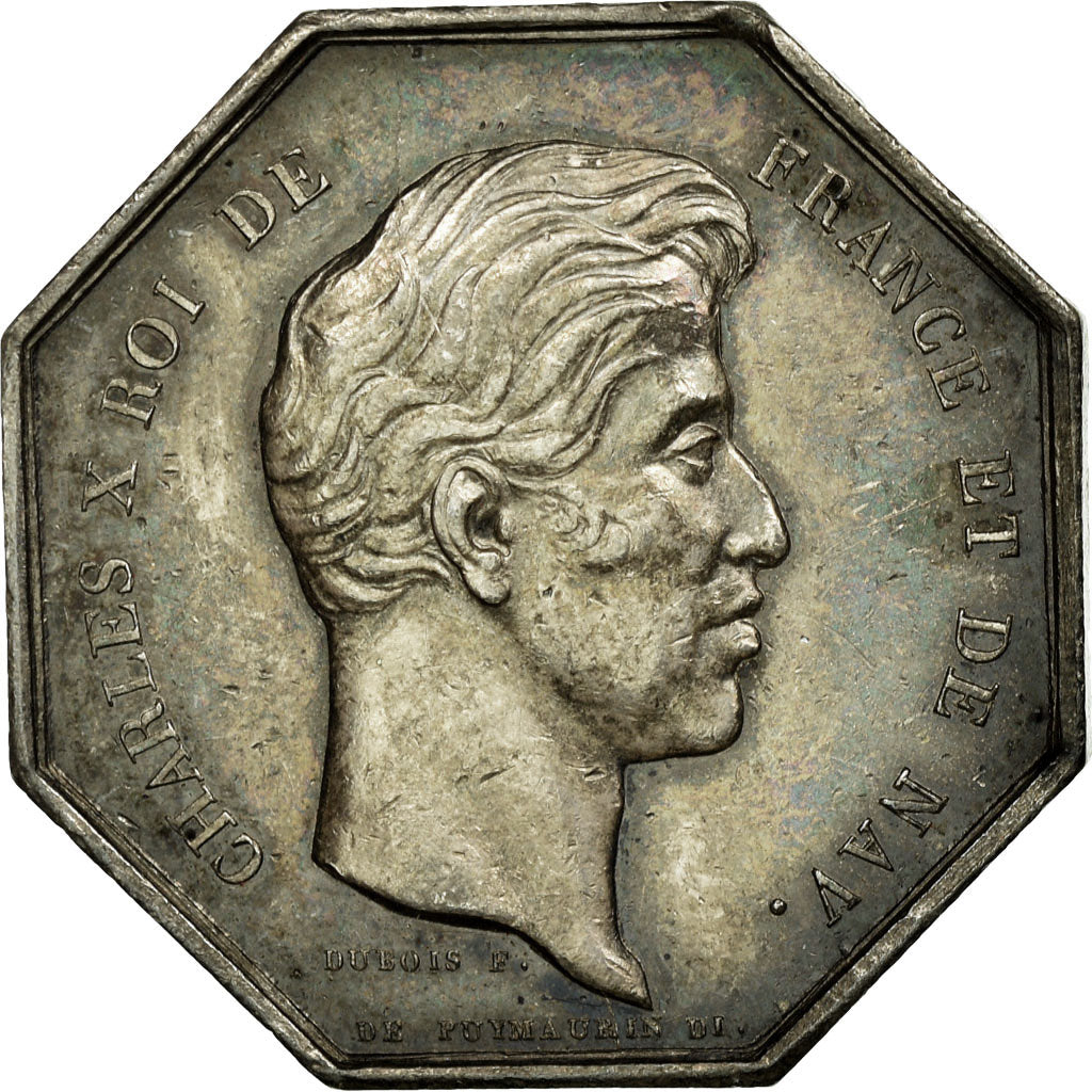 France, Token, Chamber of Commerce, AU(50-53), Silver