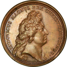 Frankreich, Medaille, Louis XIV, Prise de Valenciennes, 1677, Bronze, Mauger
