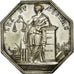 France, Token, Notary, 1851, AU(55-58), Silver, Lerouge:120