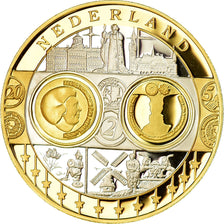Pays-Bas, Médaille, Euro, Europa, FDC, Argent