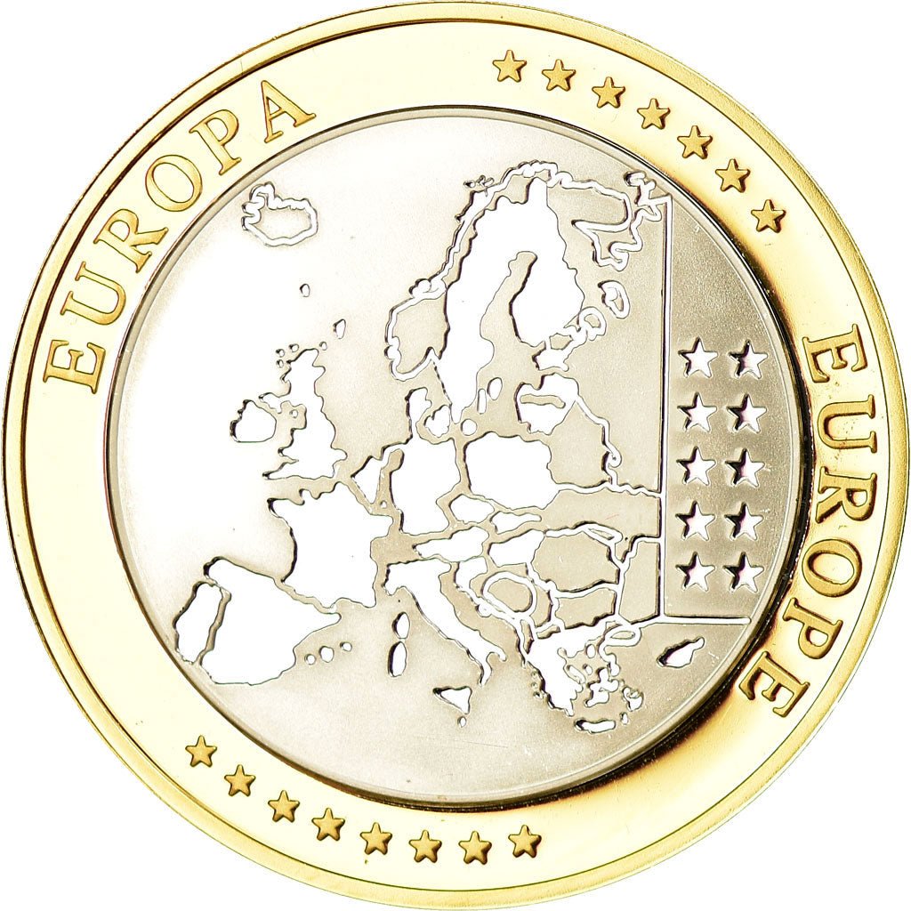 Malta, Medal, Euro, Europa, MS(65-70), Silver