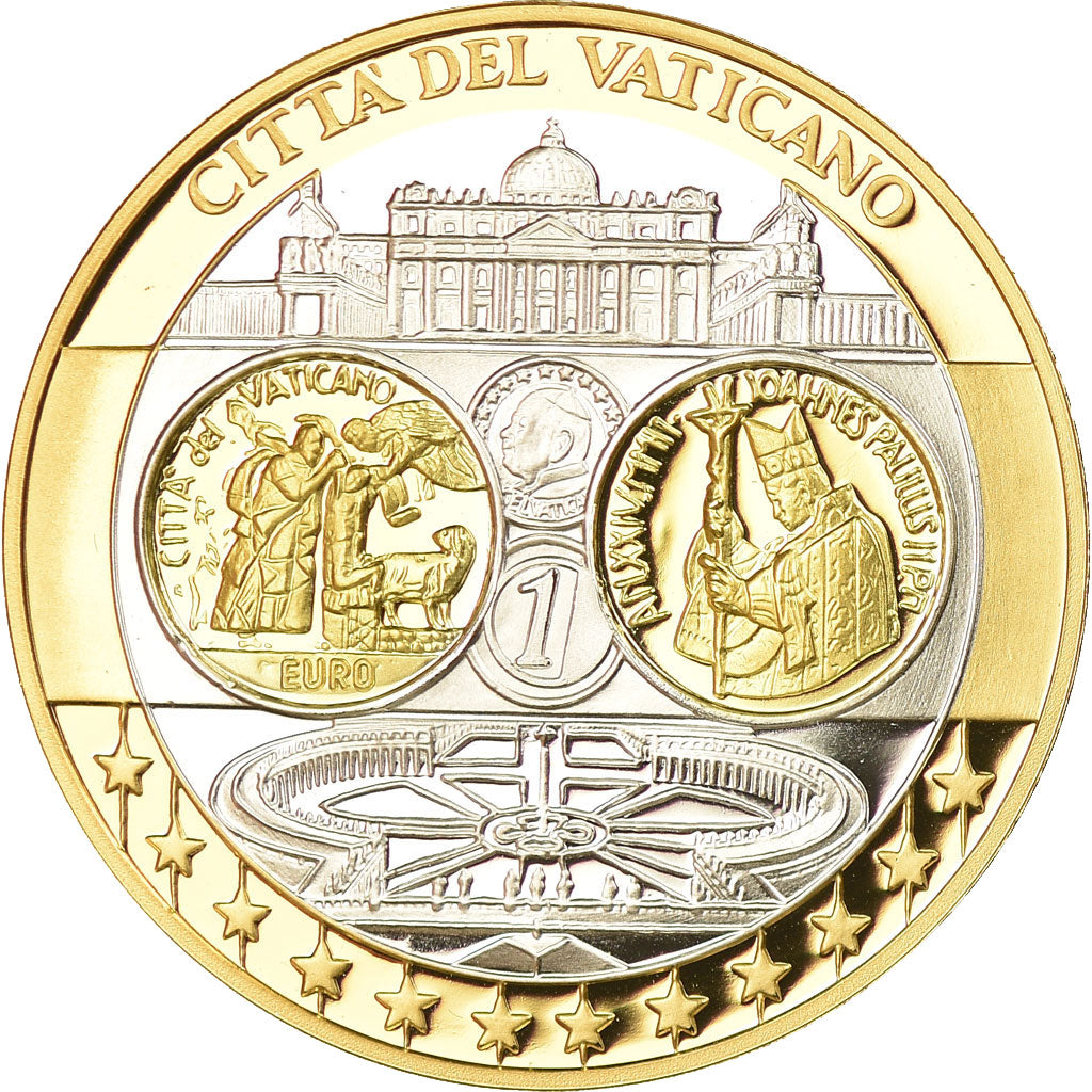 Vatican, Medal, L'Europe, Vatican, MS(65-70), Silver