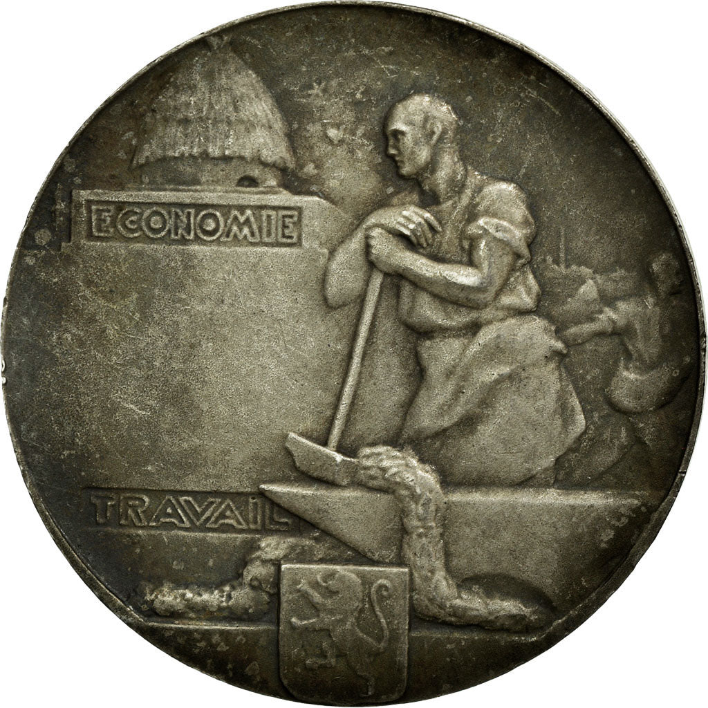 France, Token, Caisse d'Epargne de Valenciennes, Silver, AU(50-53)