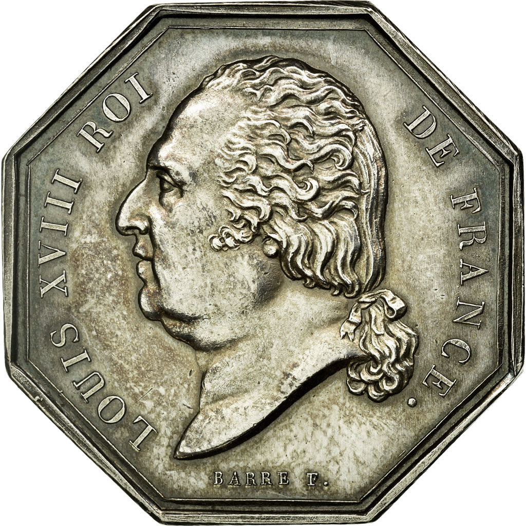 France, Jeton, Agriculture and Horticulture, 1823, SUP, Argent