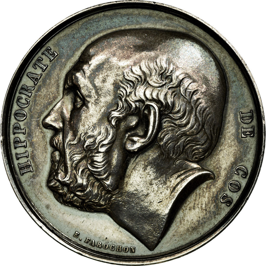 France, Token, Medicine, AU(55-58), Silver