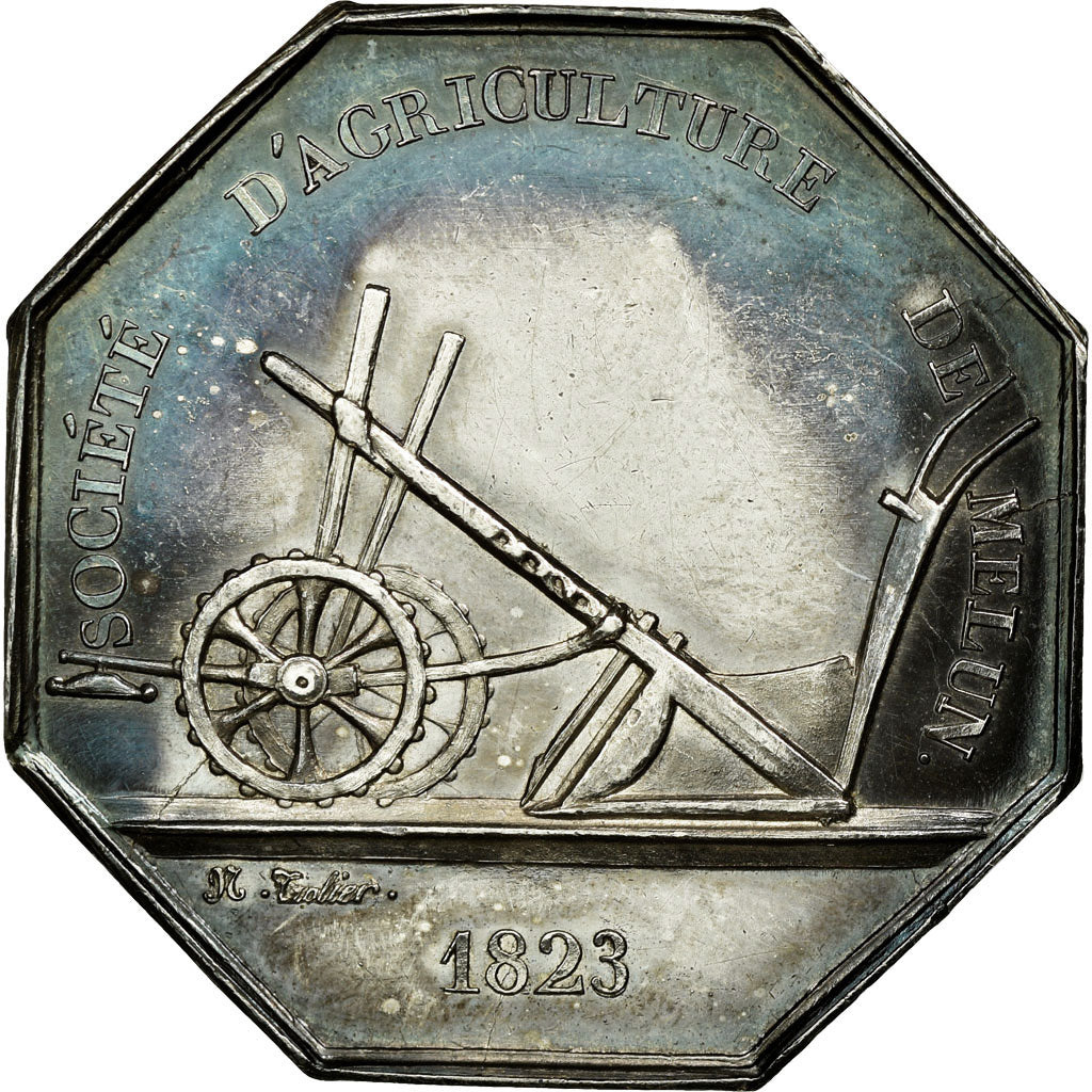 France, Token, Agriculture and Horticulture, AU(55-58), Silver