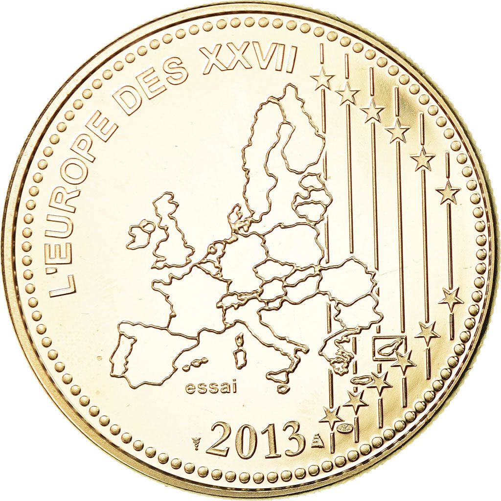 Frankreich, Medaille, 50 Ans du Traité de l'Elysée, 2013, STGL, Copper-nickel