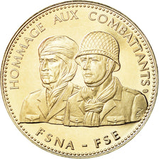 France, Medal, Guerre d'Algérie, Hommage aux Combattants, FSNA-FSE, MS(65-70)