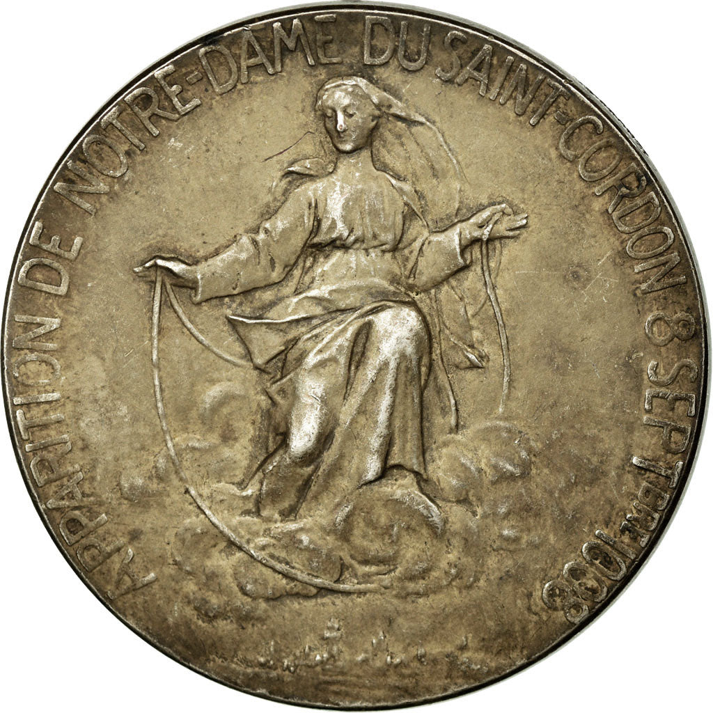 Francja, Token, Religia, 1897, EF(40-45), Bronze