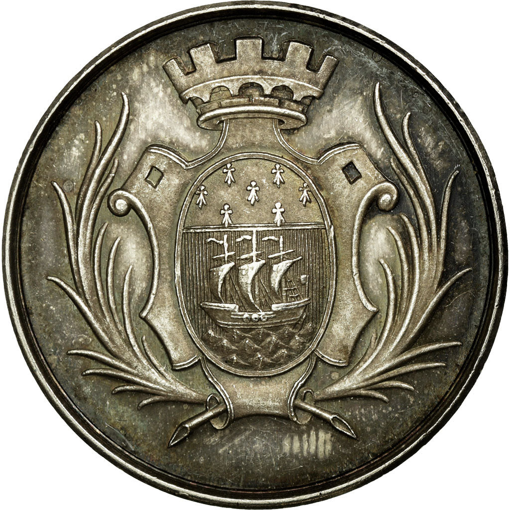 France, Token, Savings Bank, AU(55-58), Silver