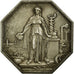 France, Token, Trade Brokers, 1859, AU(50-53), Silver