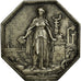 France, Token, Trade Brokers, 1859, AU(50-53), Silver