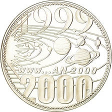 France, Medal, Europa, Passage à l'An 2000, 2000, MS(65-70), Copper-nickel
