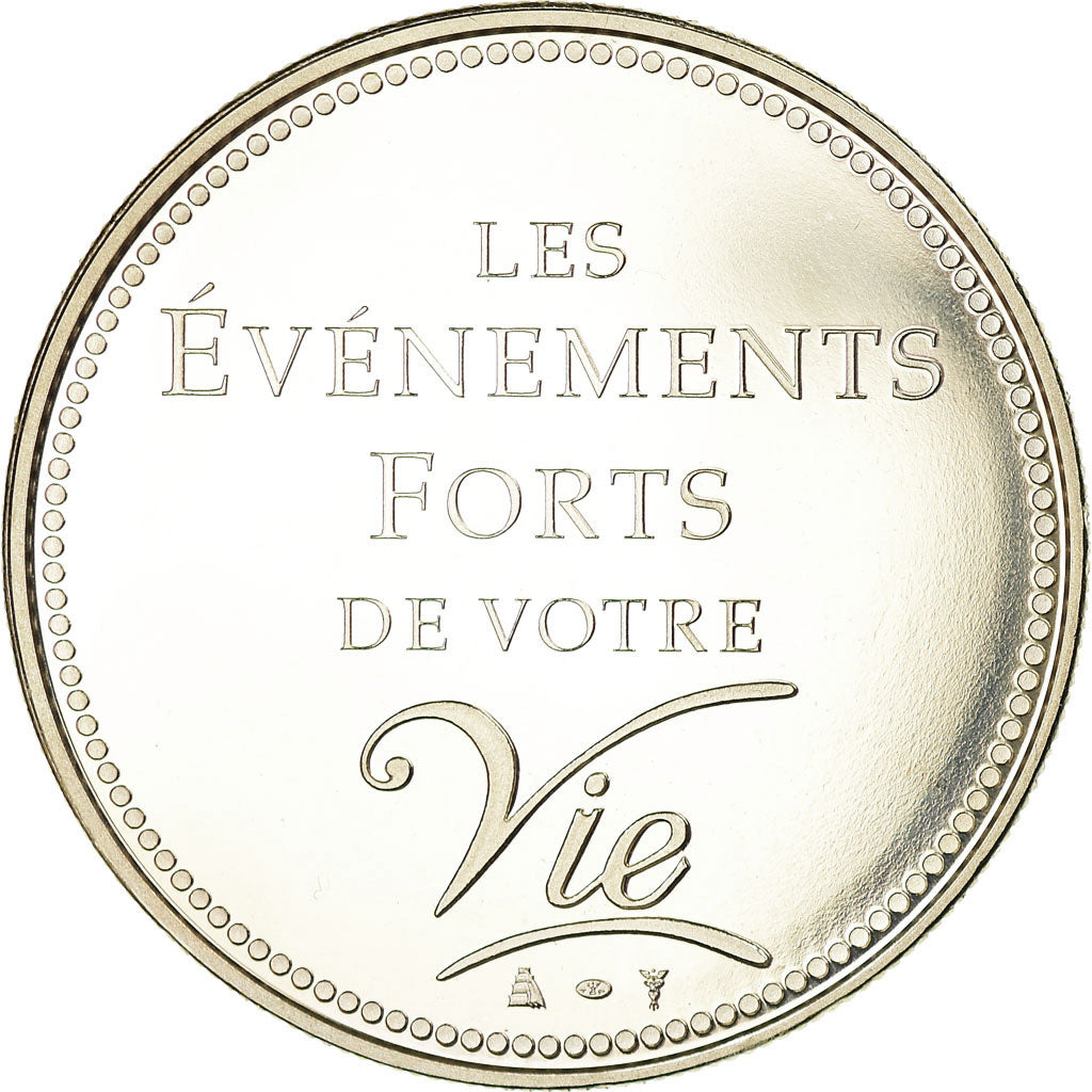 France, Medal, Europa, Passage à l'An 2000, 2000, MS(65-70), Copper-nickel