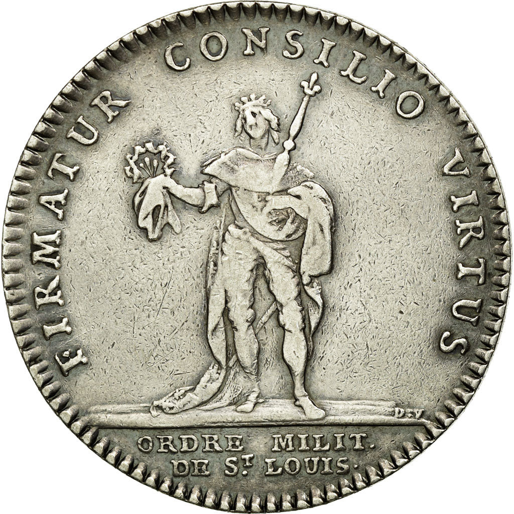 France, Token, Royal, EF(40-45), Silver, Feuardent:1638