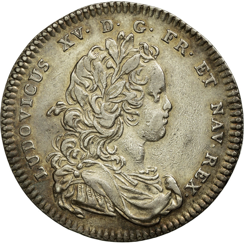 France, Token, Royal, 1723, MS(60-62), Silver, Feuardent:2006