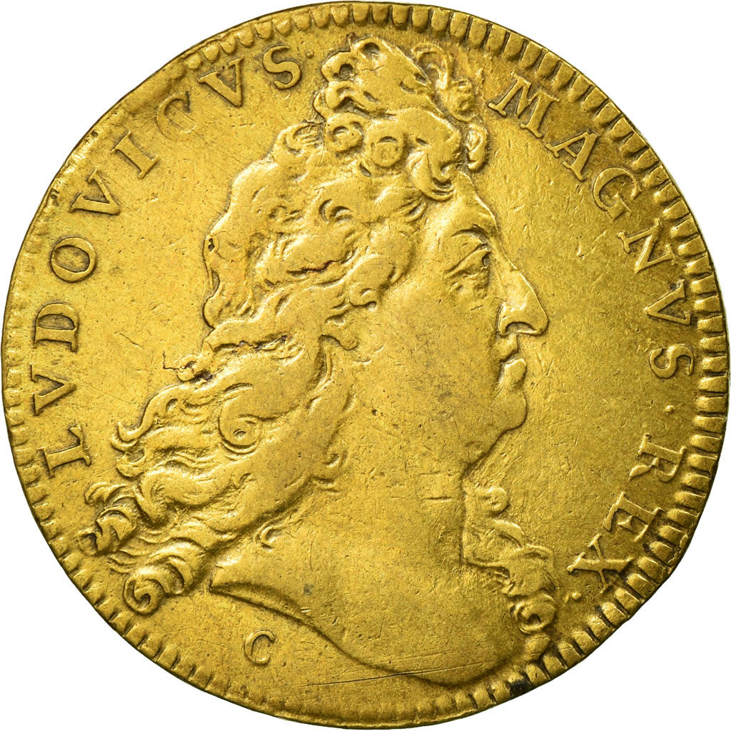 France, Token, Royal, 1696, EF(40-45), Copper, Feuardent:2688