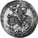 Allemagne, Médaille, Johann Georg II, Ordre de la Jarretière, 1671, Argent