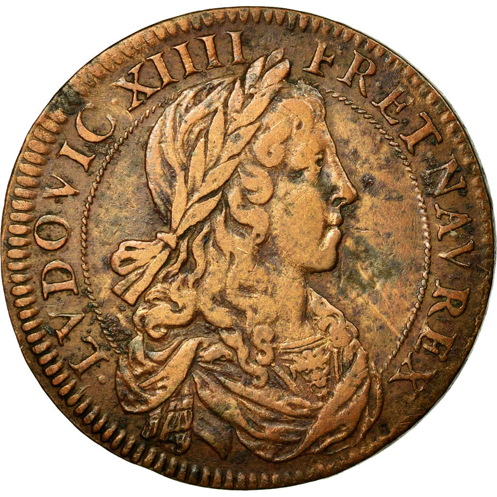 France, Token, Royal, 1756, EF(40-45), Copper, Feuardent:6974