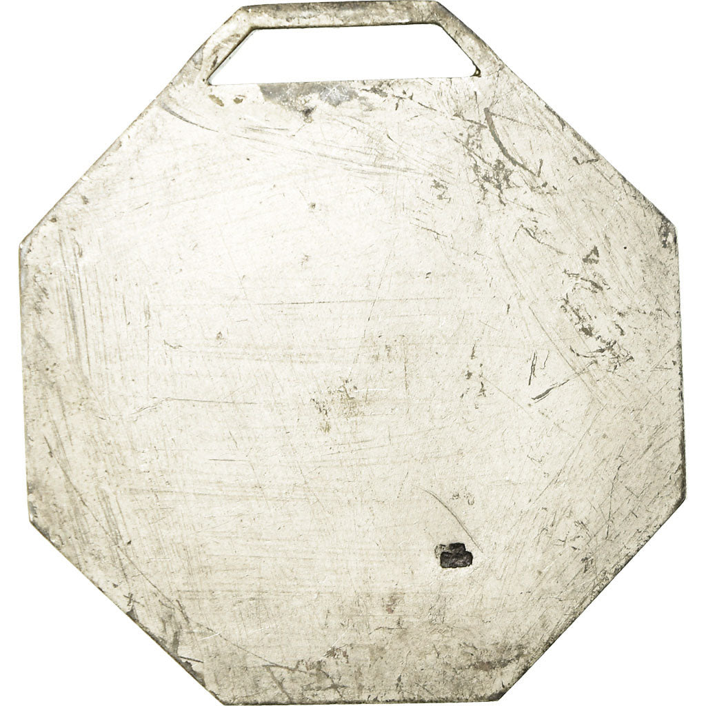 Francia, medalla, Médaille civile, SC, Bronce plateado