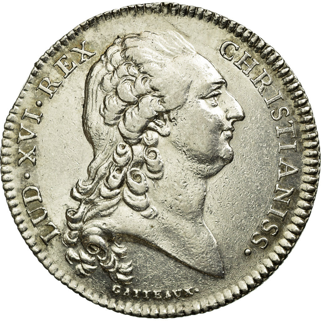 France, Token, Royal, MS(60-62), Silver, Feuardent:6748