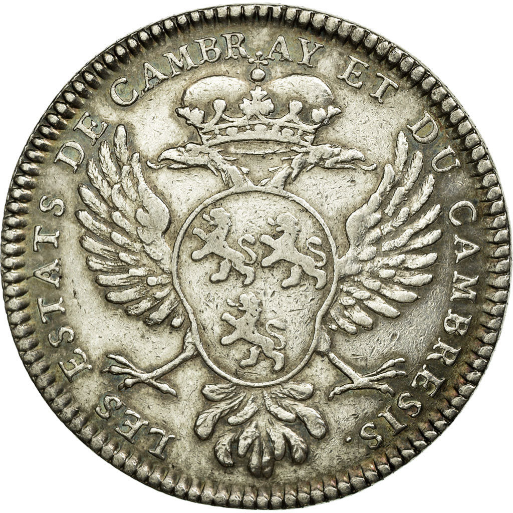 France, Token, Royal, EF(40-45), Silver, Feuardent:6728