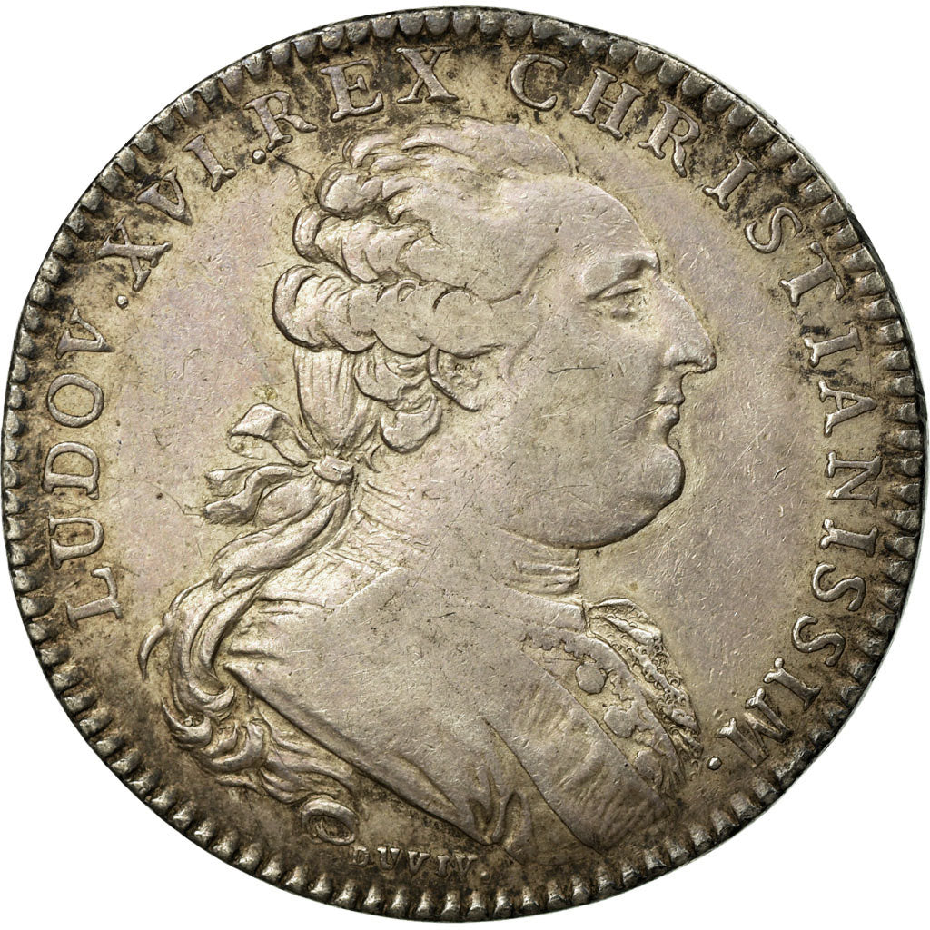 France, Token, Royal, AU(50-53), Silver, Feuardent:6746