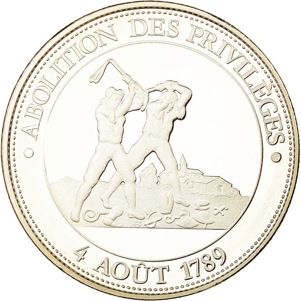 France, Médaille, Révolution Française, Abolition des Privilèges, FDC
