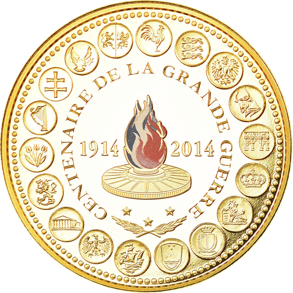 Frankrijk, Medaille, L'Europe des XXVIII, Centenaire de la Grande Guerre, 2014