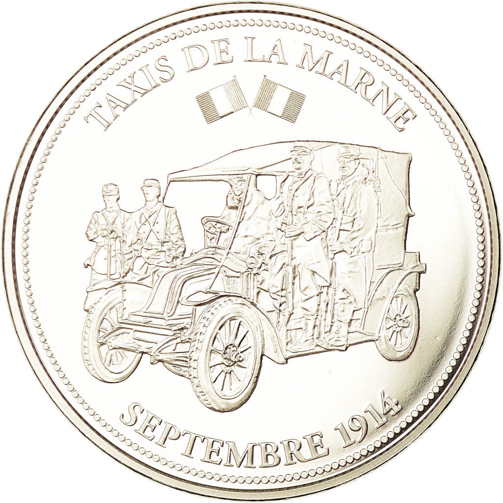 Frankrijk, Medaille, Centenaire de la Première Guerre Mondiale, Taxis de la