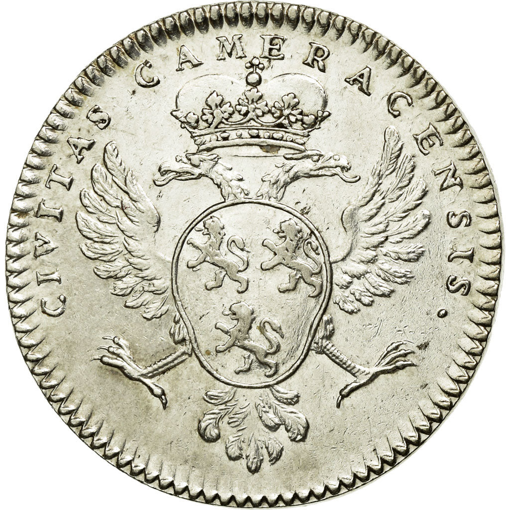 France, Token, Royal, MS(60-62), Silver, Feuardent:6744