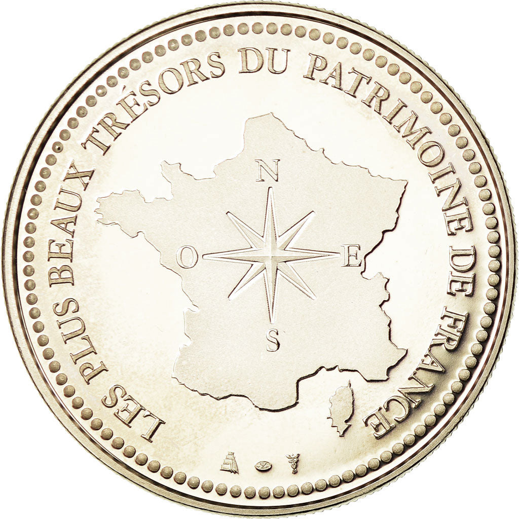 France, Medal, Notre Dame de Paris., MS(65-70), Copper-nickel