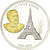 Frankrijk, Medaille, Les Joyaux de Paris, La Tour Eiffel, FDC, Zilver