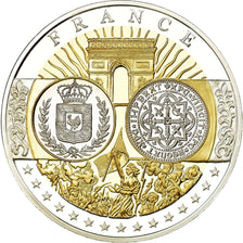 France, Medal, Europa, République Française, MS(65-70), Silver