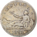 Moneda, España, Provisional Government, 2 Pesetas, 1870, Madrid, BC+, Plata