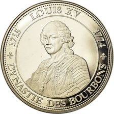 Francia, medaglia, Roi de France, Louis XV, History, FDC, Rame-nichel