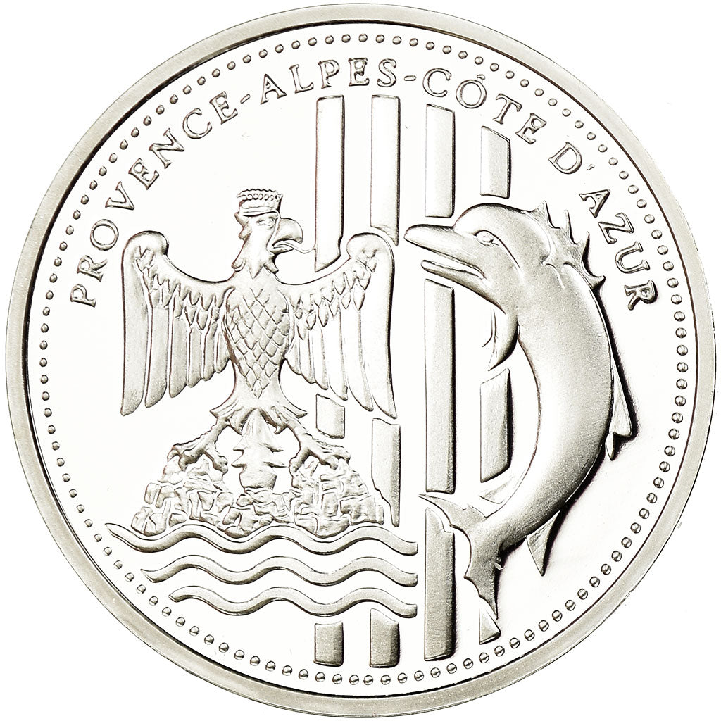 France, Medal, Provence, Palais des Papes d'Avignon, MS(65-70), Silver
