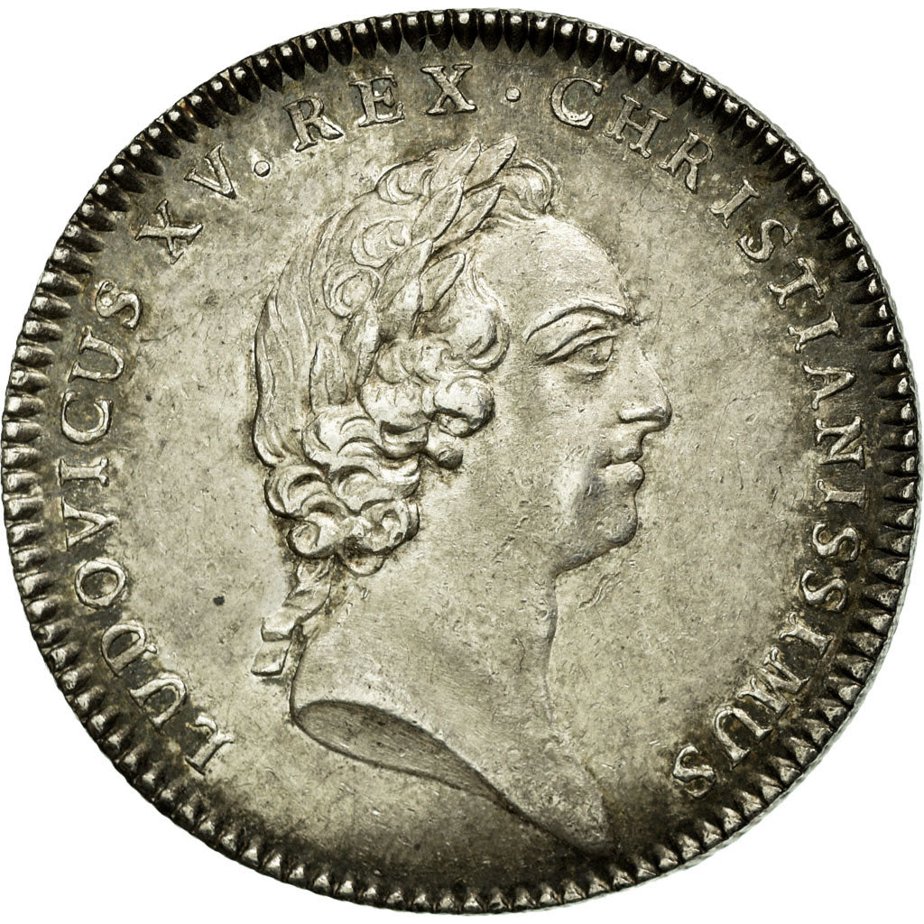 France, Token, Royal, 1756, AU(55-58), Silver, Feuardent:10980