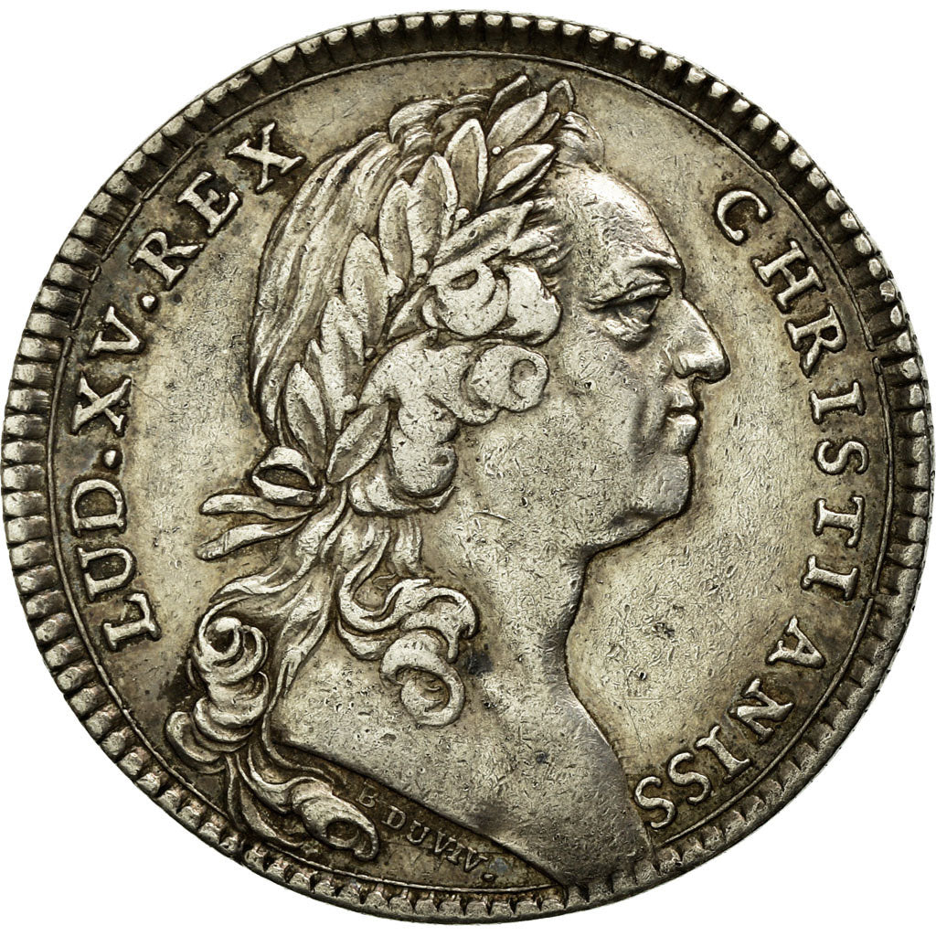 France, Token, Royal, 1765, EF(40-45), Silver, Feuardent:3976