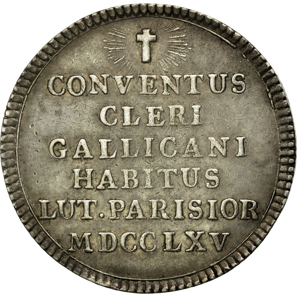 France, Token, Royal, 1765, EF(40-45), Silver, Feuardent:3976