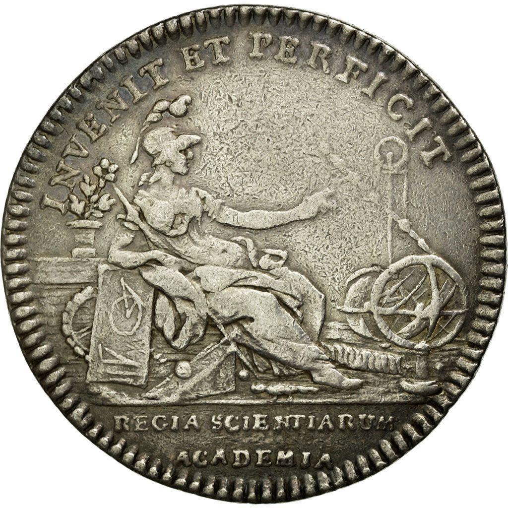 France, Token, Royal, AU(50-53), Silver, Feuardent:4409