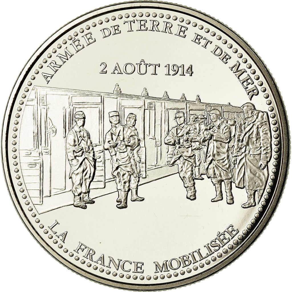 France, Medal, Première Guerre Mondiale, Armée de Terre et de Mer, MS(65-70)