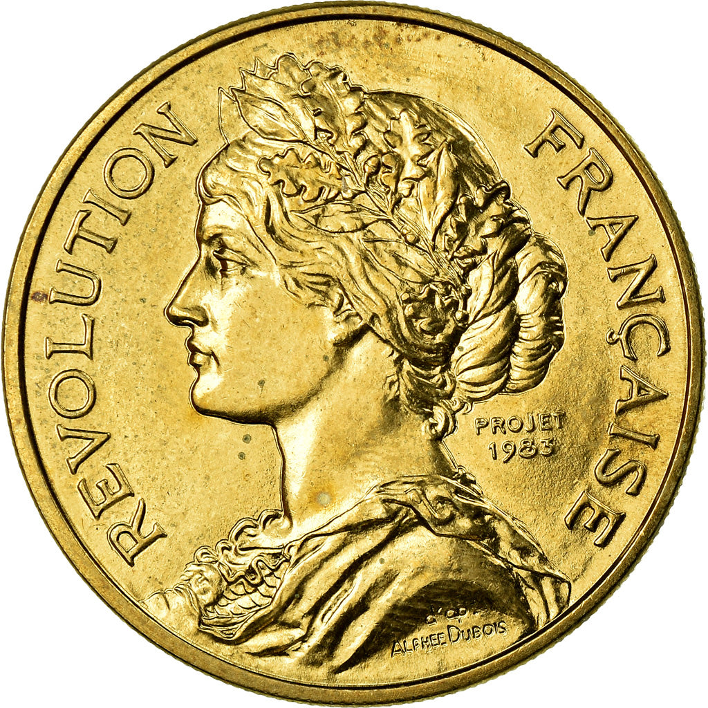France, Médaille, Bicentenaire de la Prise de la Bastille, 1989, FDC